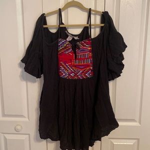 Jen’s Pirate Booty dress, embroidered